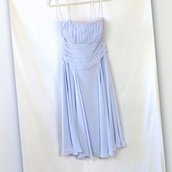 B2 Dresses & Skirts - B2 Lavender Wisteria Purple Ruched Dress